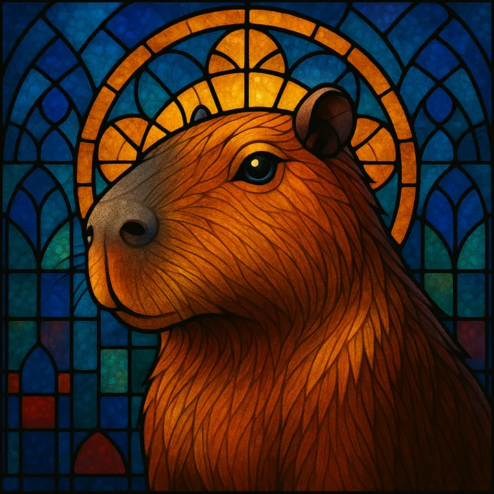 Stained Glass — a Painted Critters style