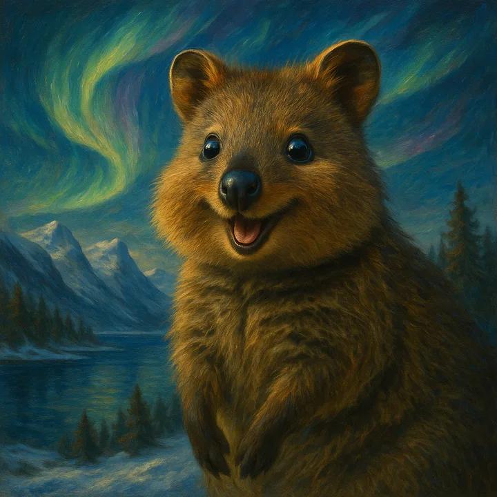 Aurora Scandinavian — a Painted Critters style