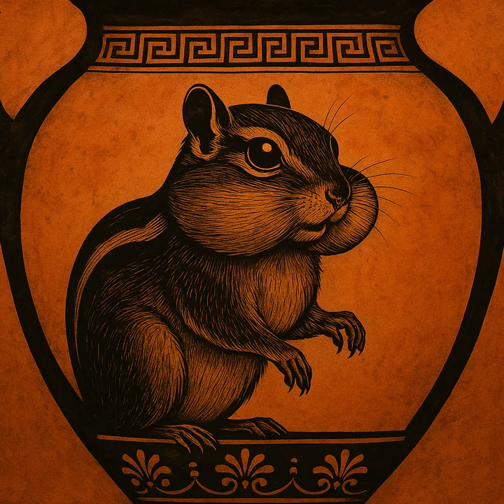 Greek Black-Figure — a Painted Critters style
