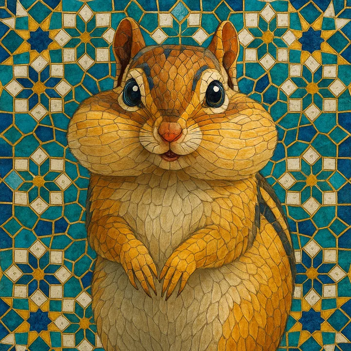 Moroccan Zellige — a Painted Critters style