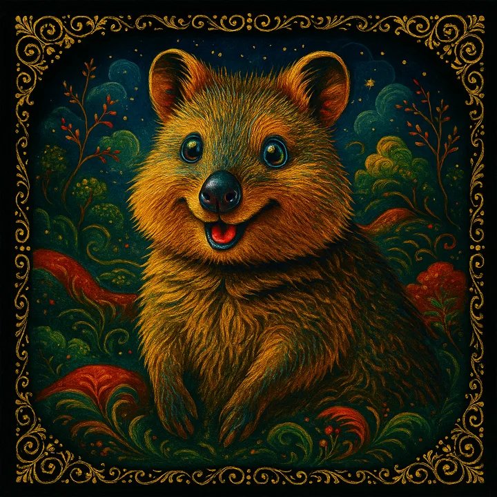 Palekh Lacquer — a Painted Critters style